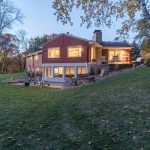 Rear of home / back yard